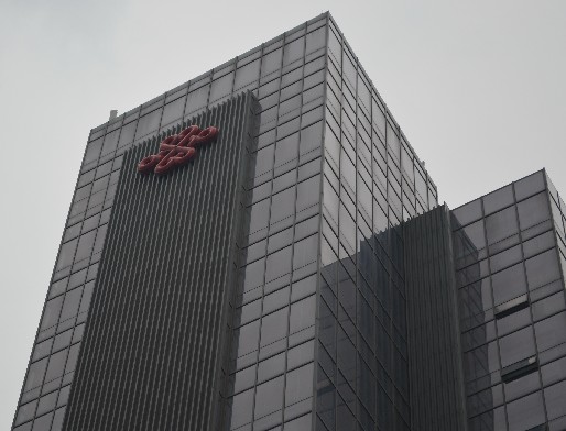 吸塑燈箱-聯(lián)通大廈吸塑