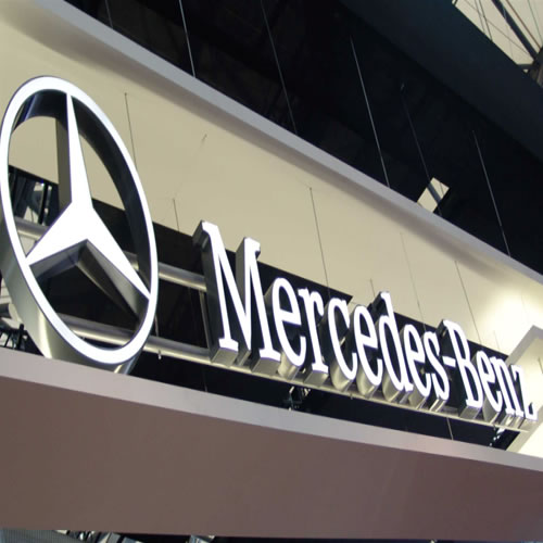 精品汽車發(fā)光標(biāo)識（奔馳）