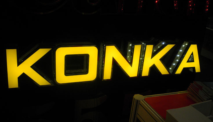 不銹鋼發(fā)光字，上海不銹鋼發(fā)光字制作