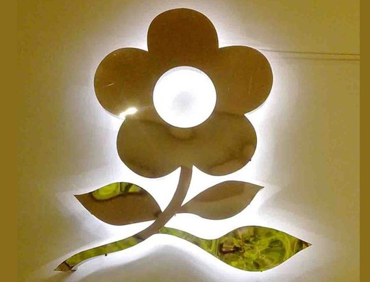 背打光燈發(fā)光字