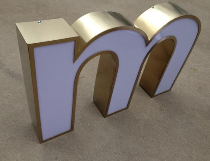 不銹鋼發(fā)光字